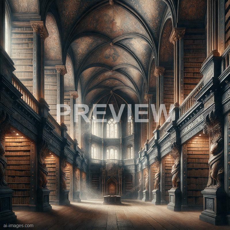 14892 - an-ancient-library-with-floating-books-a-grand-forgot_250705172245_00001